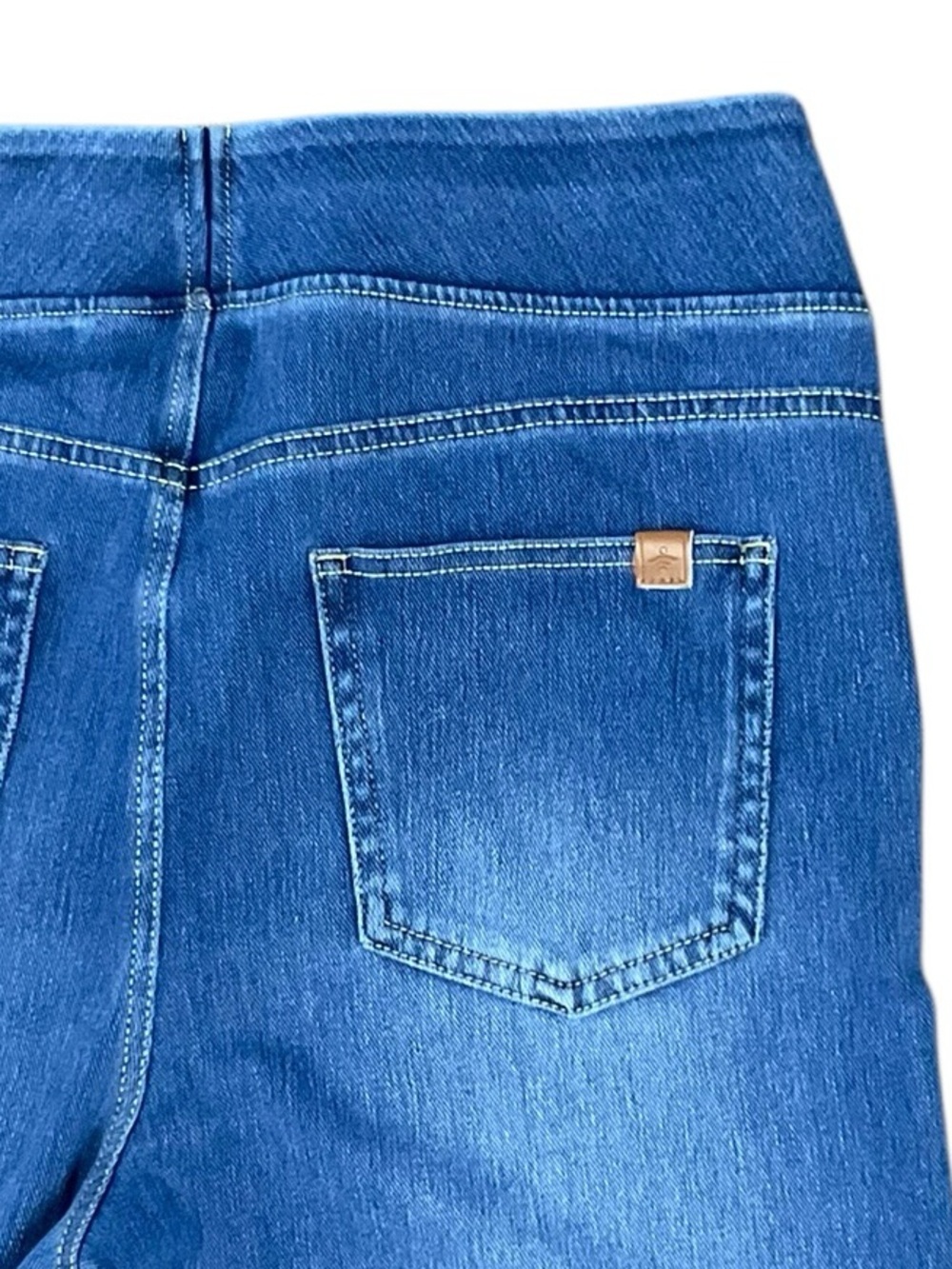 HALARA Flex Medium Blue Flared Jeans Size Medium - Picture 5 of 7